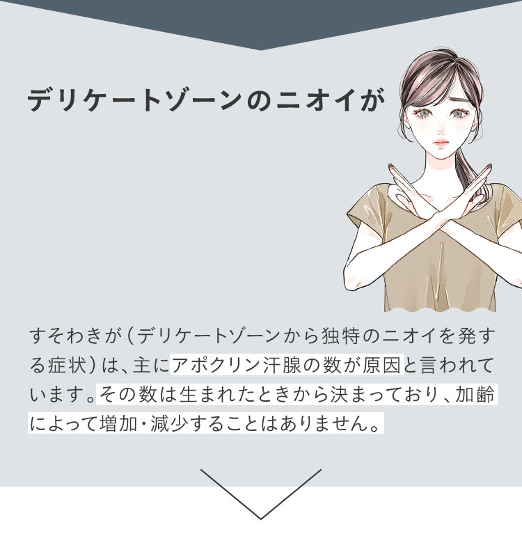 デリケートゾーンニオイ